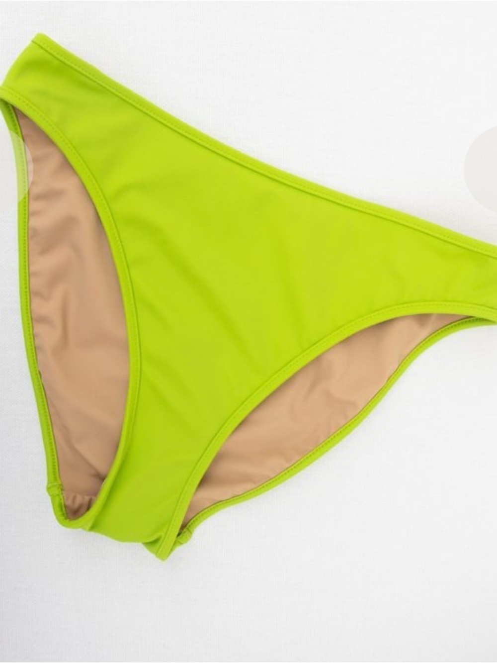 NU Swim Bikini Bottom in Bright Green.  Size XL.  NWOT